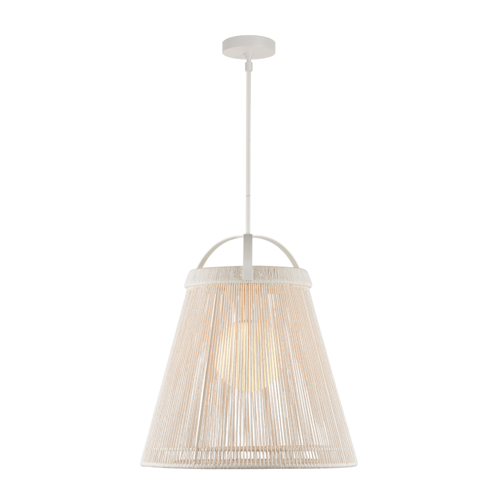 
                      
                        Parnell Medium White Pendant
                      
                    