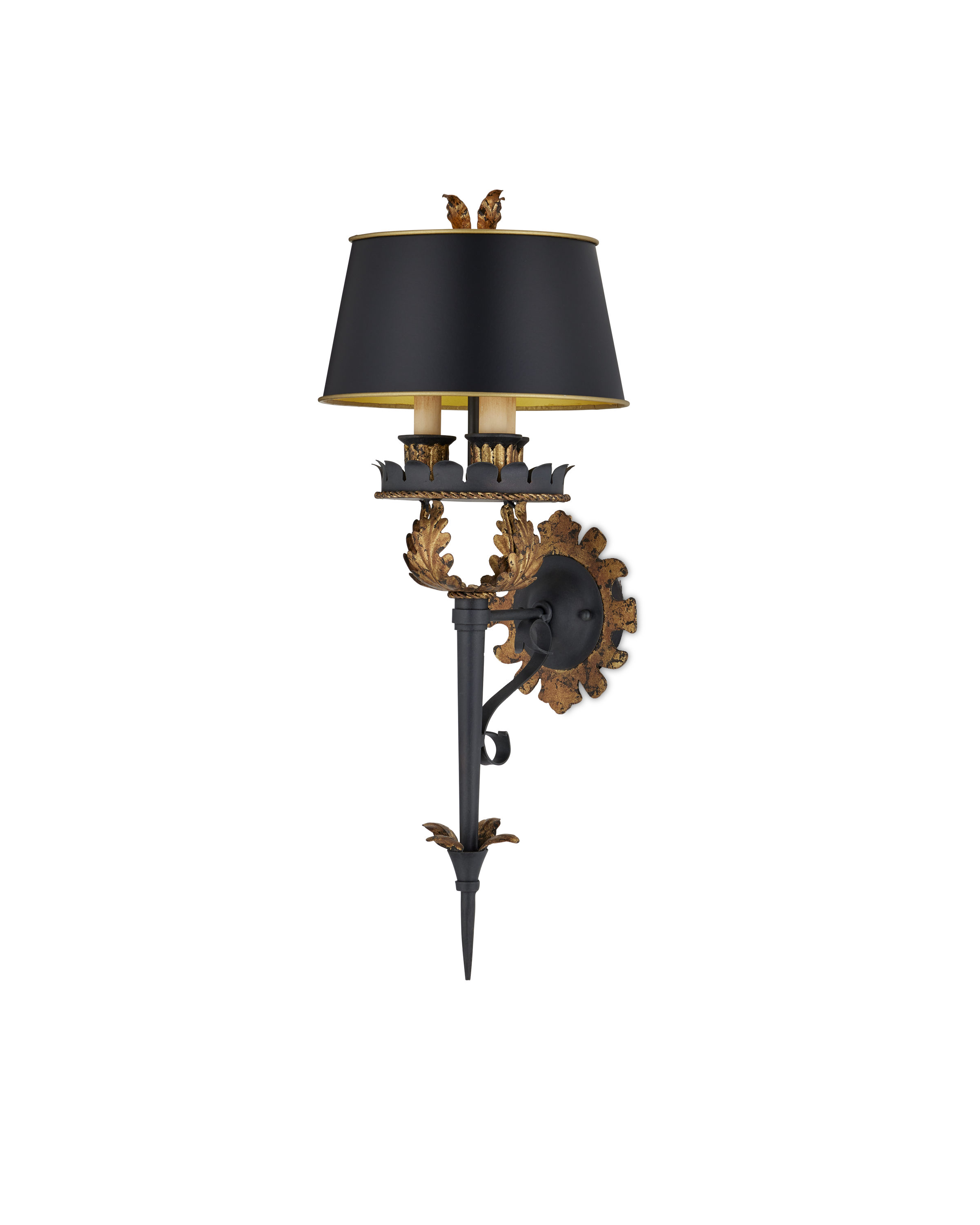 The Duke Gold Wall Sconce