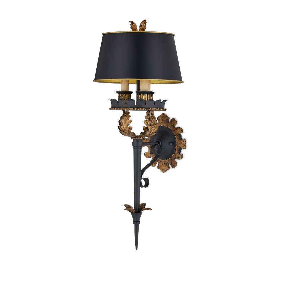The Duke Gold Wall Sconce