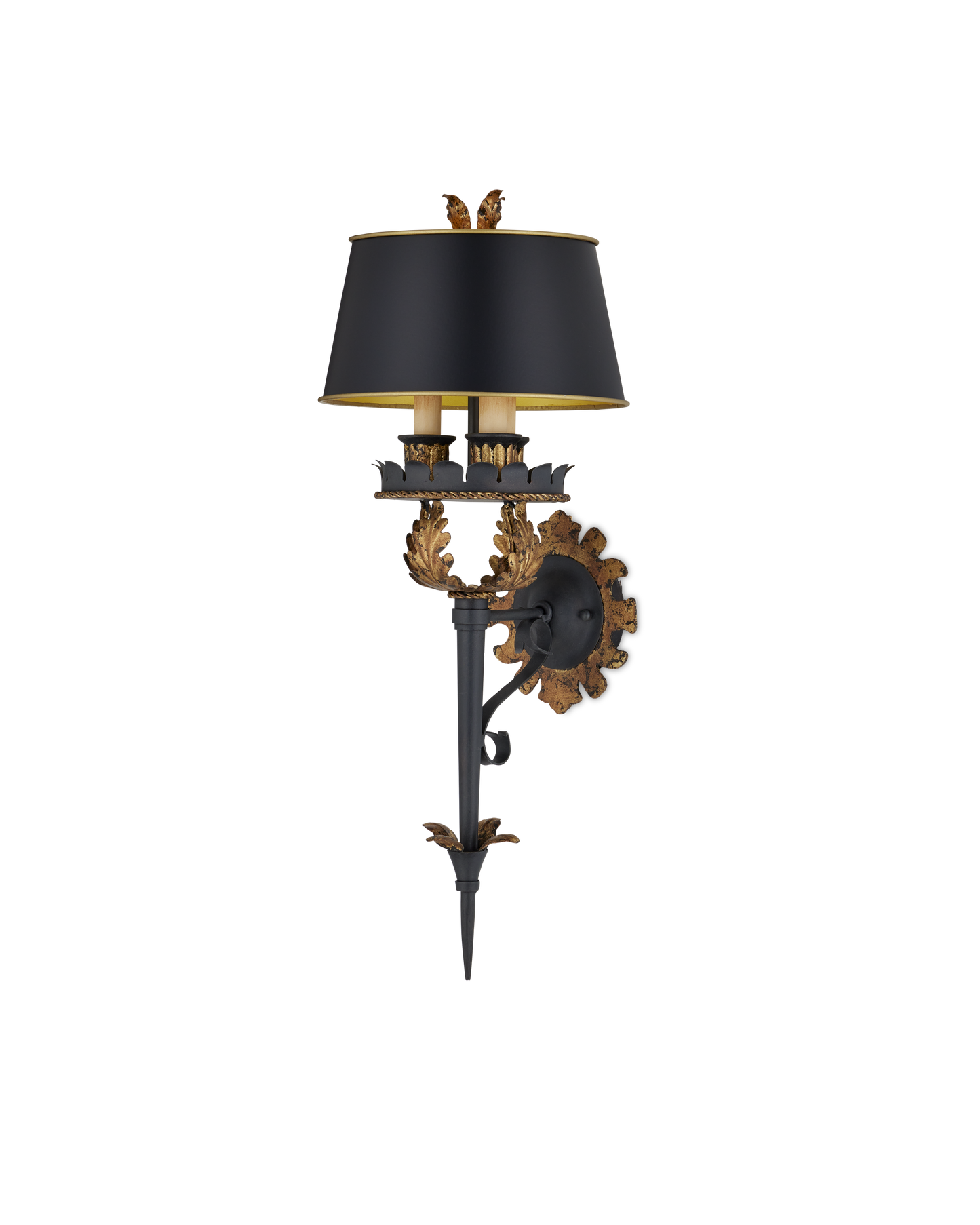 The Duke Gold Wall Sconce