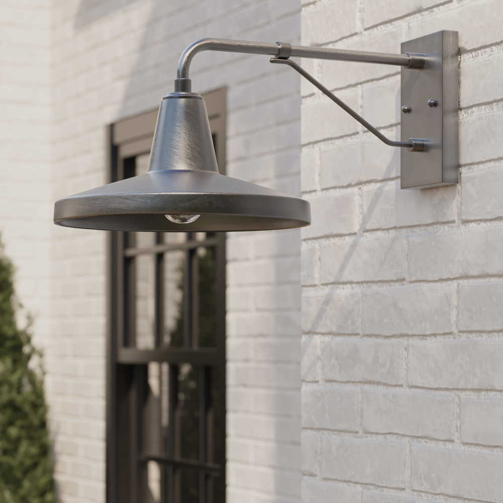 
                      
                        Mariner Silver Outdoor Wall Sconce
                      
                    