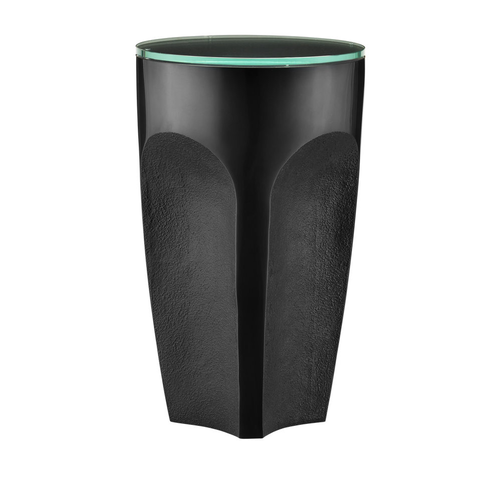 Lemy Black Drinks Table