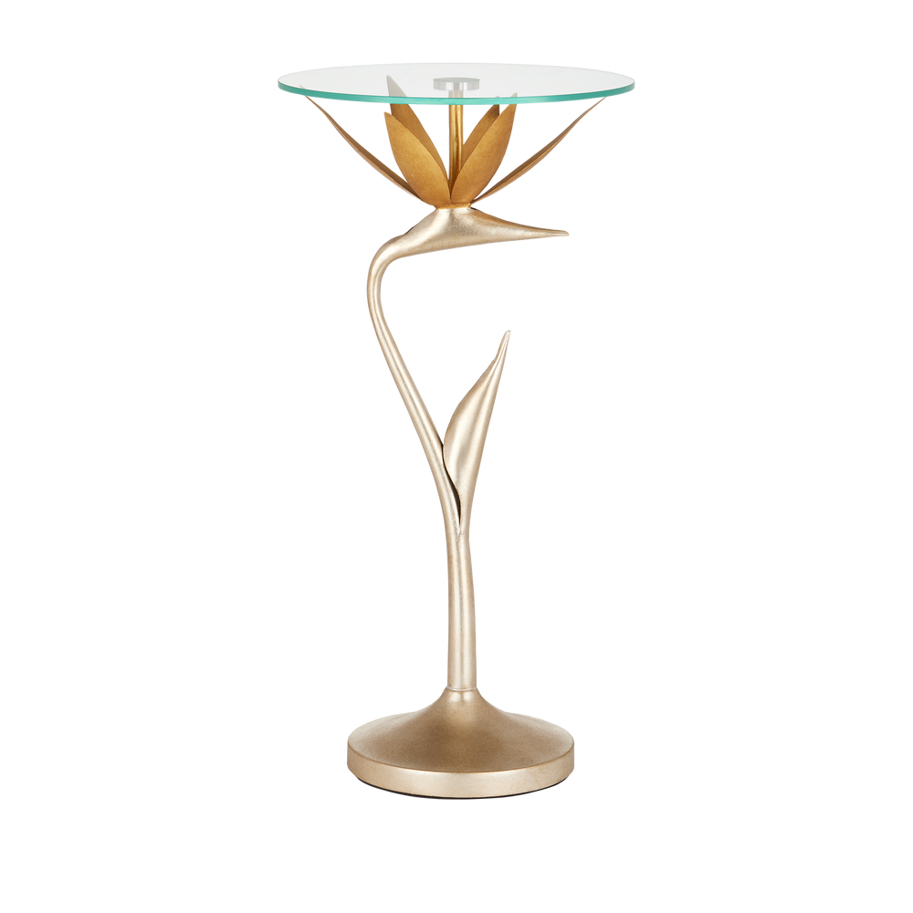 Paradiso Silver & Gold Accent Table
