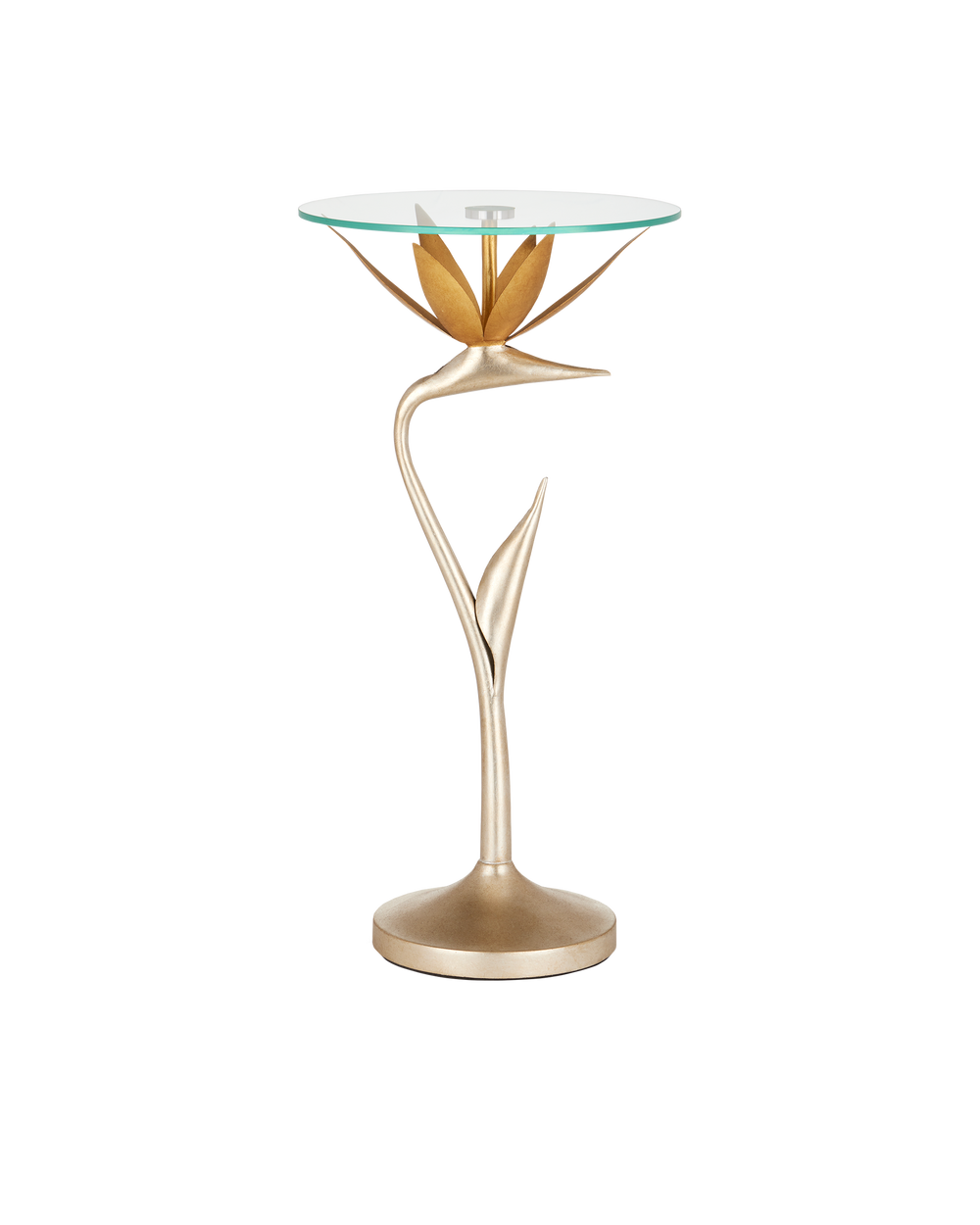 Paradiso Silver & Gold Accent Table
