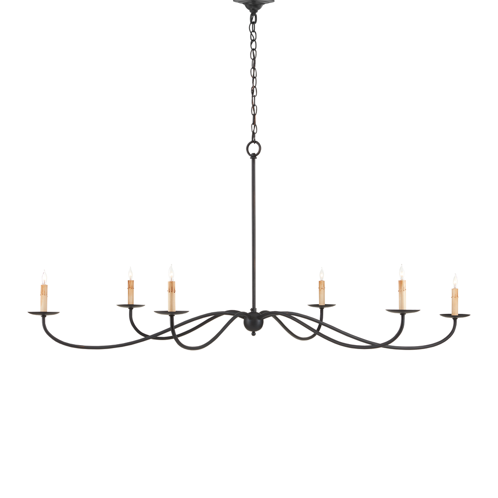 
                      
                        Saxon Large Black Chandelier
                      
                    