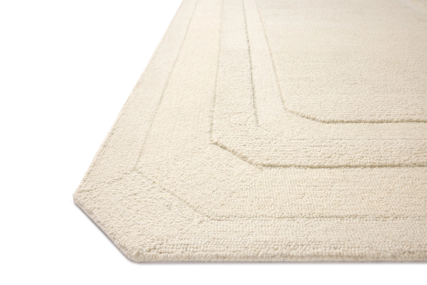 Loloi Clayton Ivory 3'-6" x 5'-6" Accent Rug