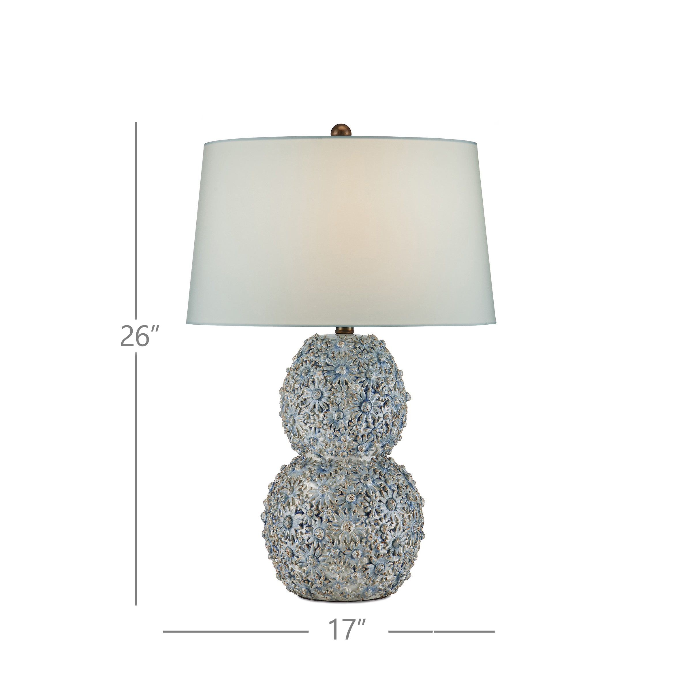 Jessamine Blue Table Lamp - Thumbnail 3