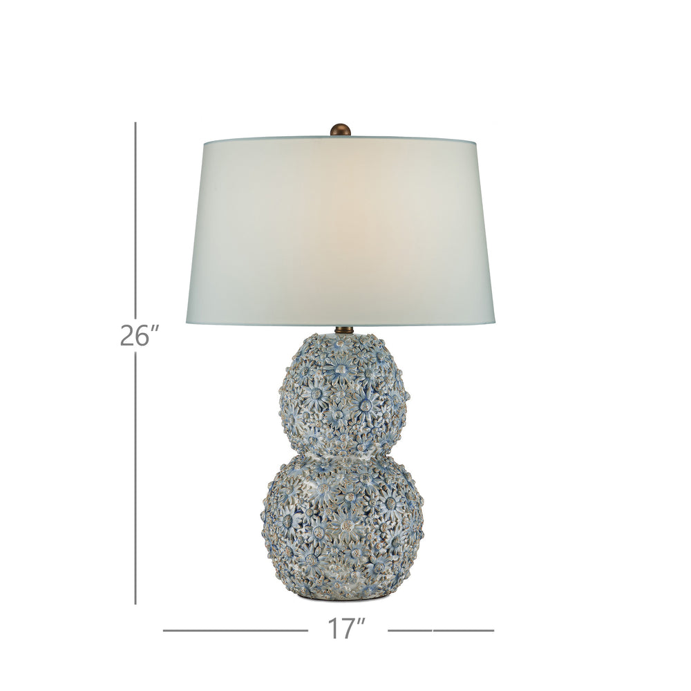 
                      
                        Jessamine Blue Table Lamp.
                      
                    