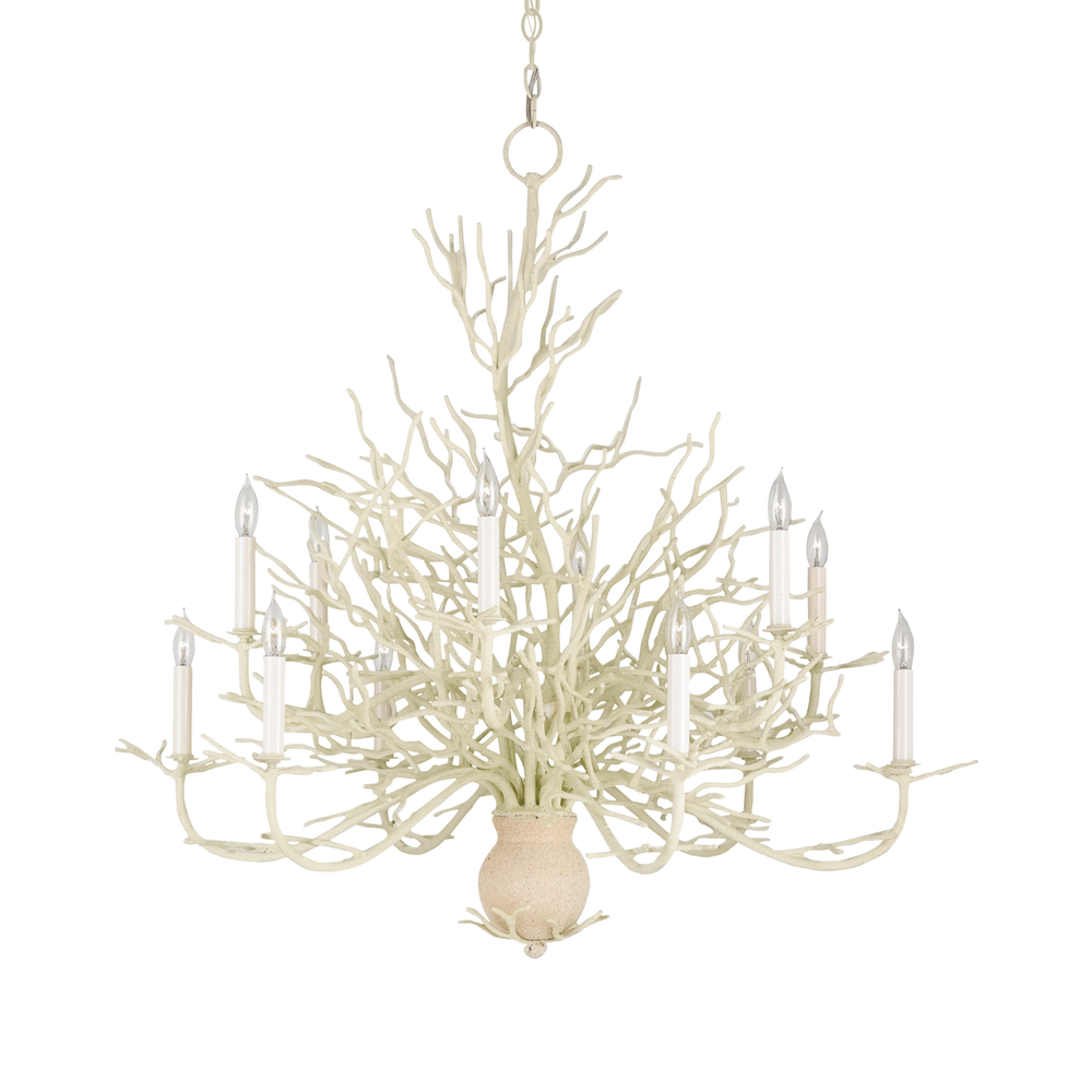 
                      
                        Seaward Large White Chandelier
                      
                    