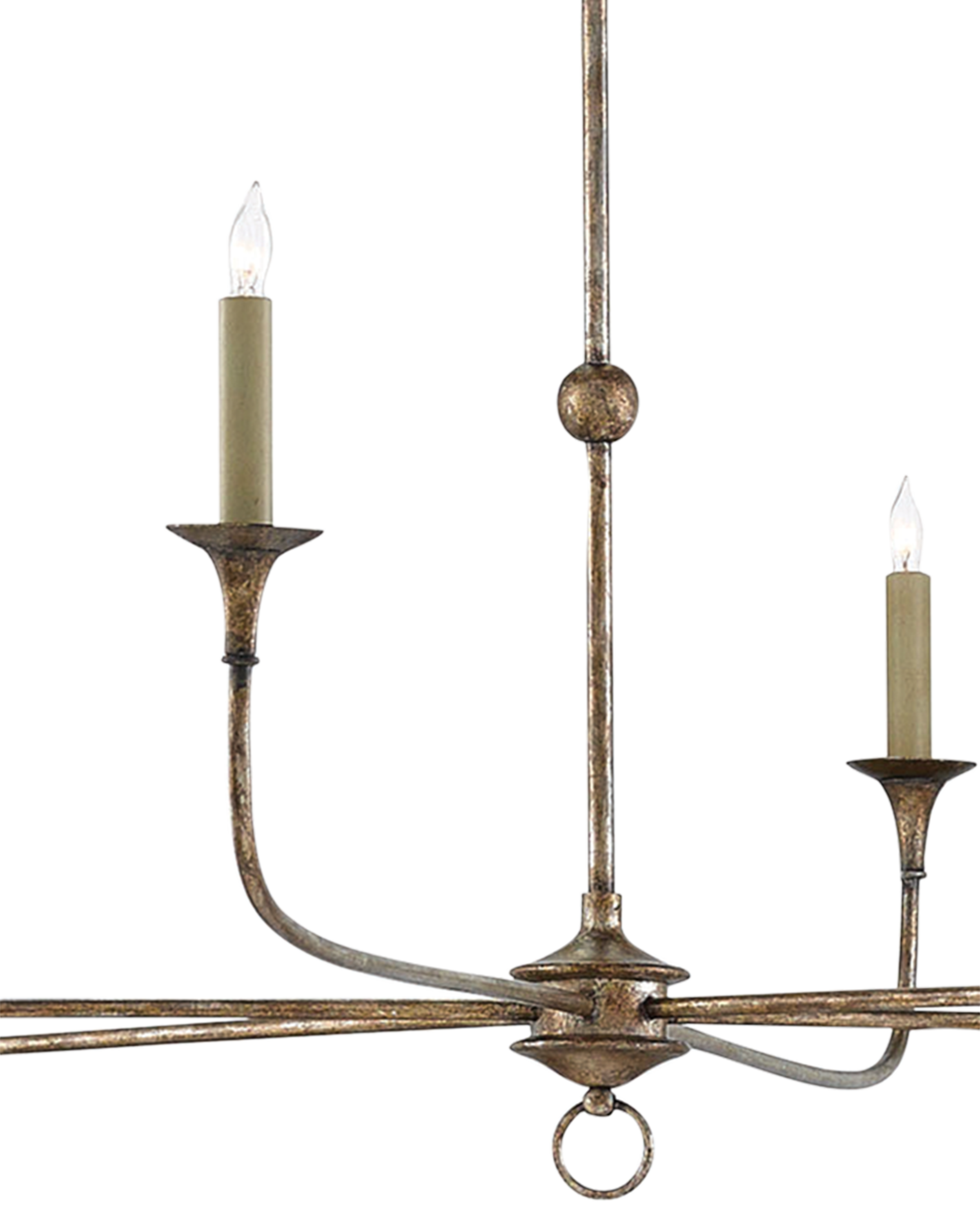 Nottaway Large Bronze Chandelier - Thumbnail 3