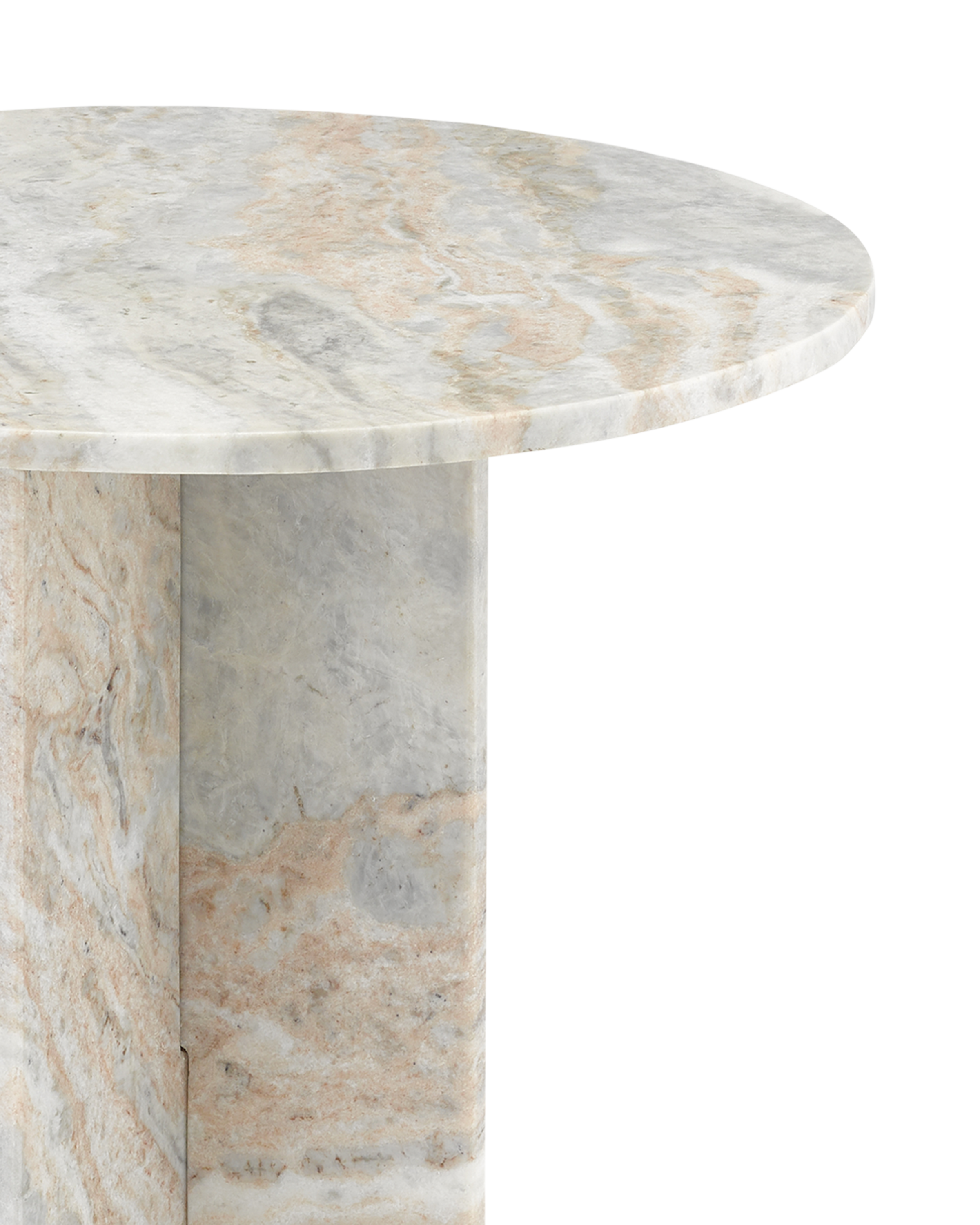 Harmon Toronto Marble Accent Table - Thumbnail 2