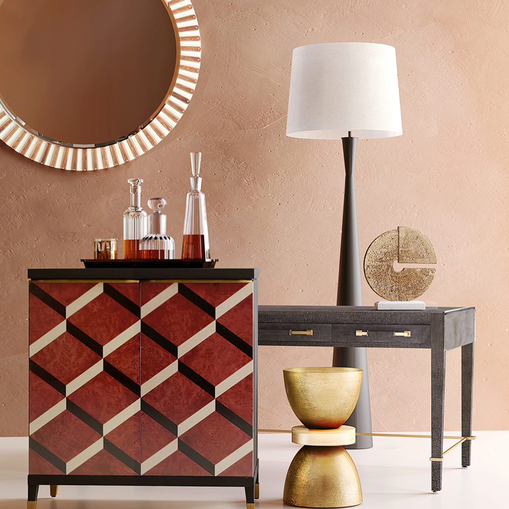 Montenegro Black Floor Lamp