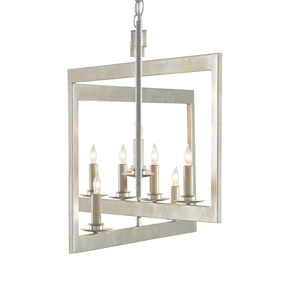 
                      
                        Middleton Rectangular Silver Chandelier
                      
                    
