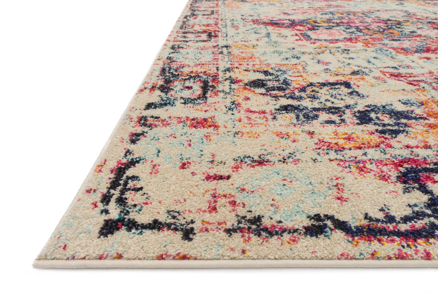 Loloi Nadia Ivory / Fiesta 6'-7" x 9'-2" Area Rug