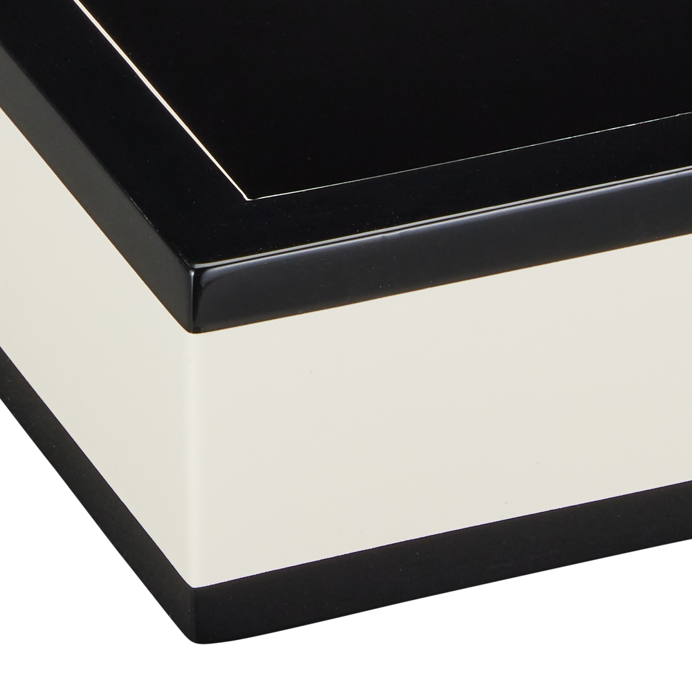 
                      
                        Ivory Lacquer Tray Set of 2.
                      
                    