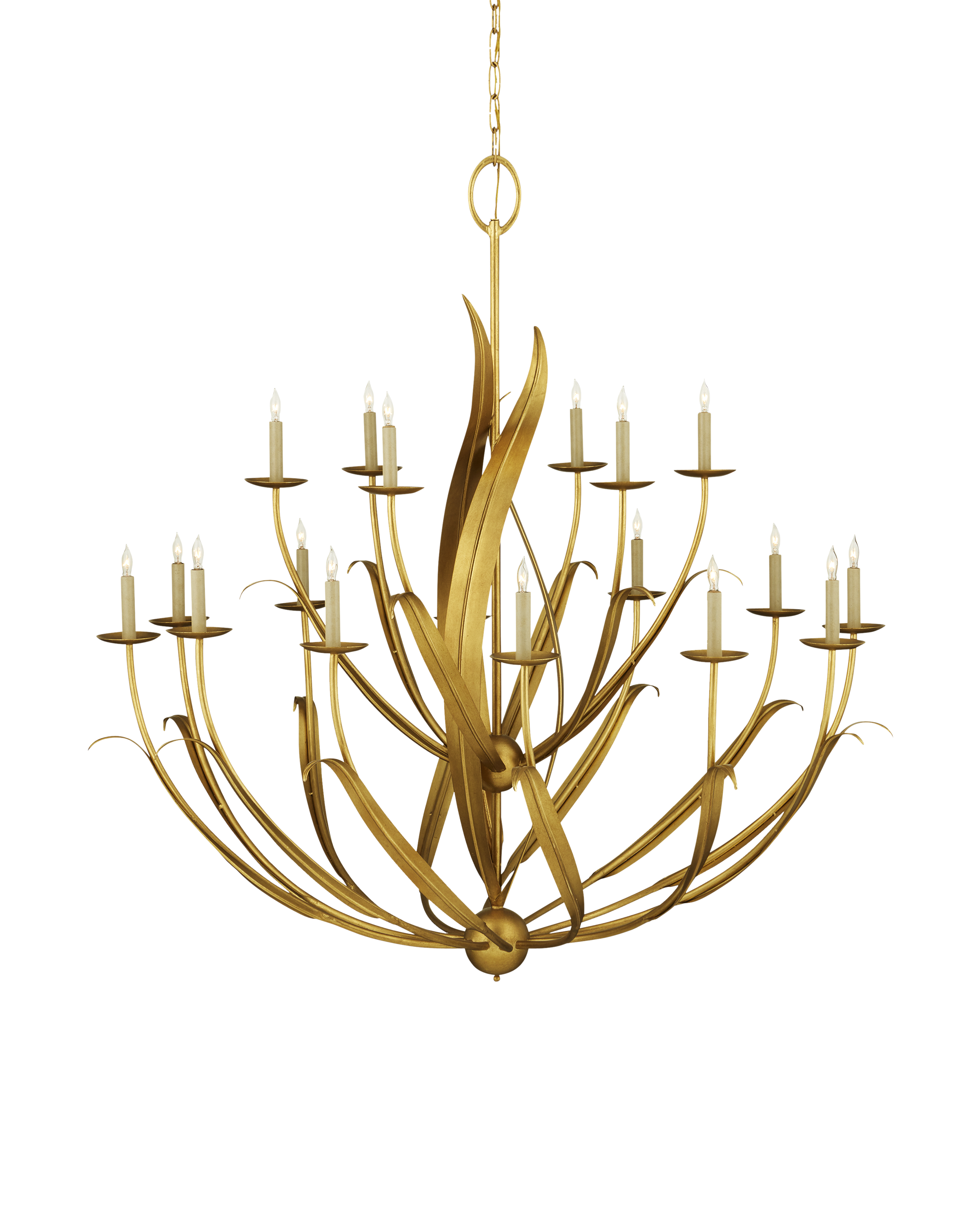 Menefee Gold Chandelier