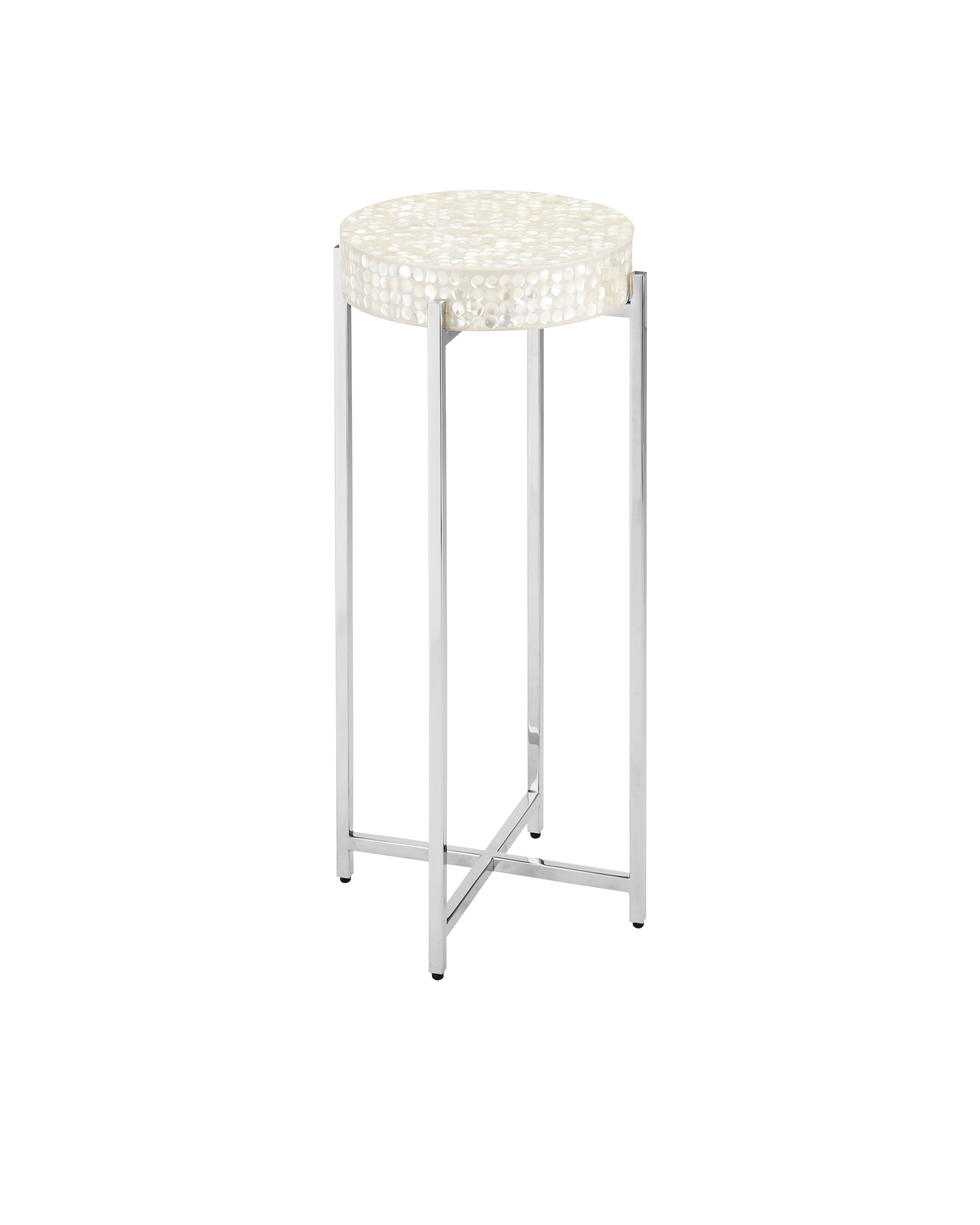 Gerri Dot Mother of Pearl Drinks Table