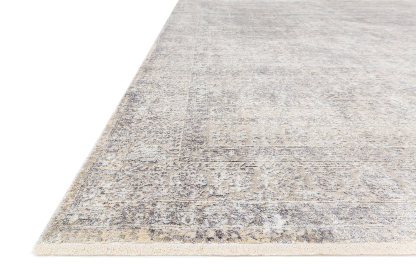 Loloi Franca Silver / Pebble 2'-3" x 4'-0" Accent Rug