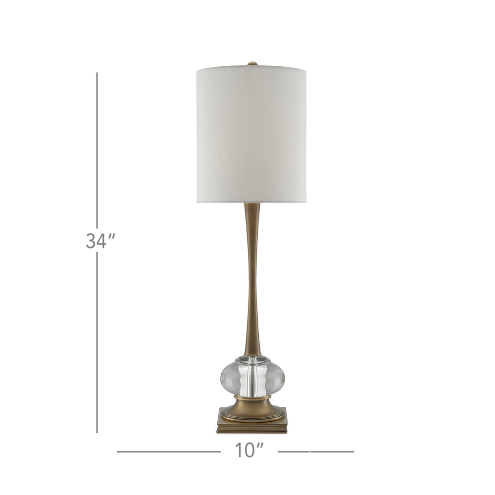 
                      
                        Giovanna Brass Table Lamp.
                      
                    