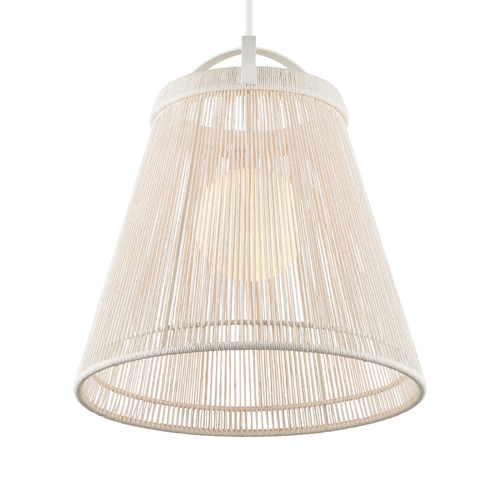 
                      
                        Parnell Medium White Pendant
                      
                    