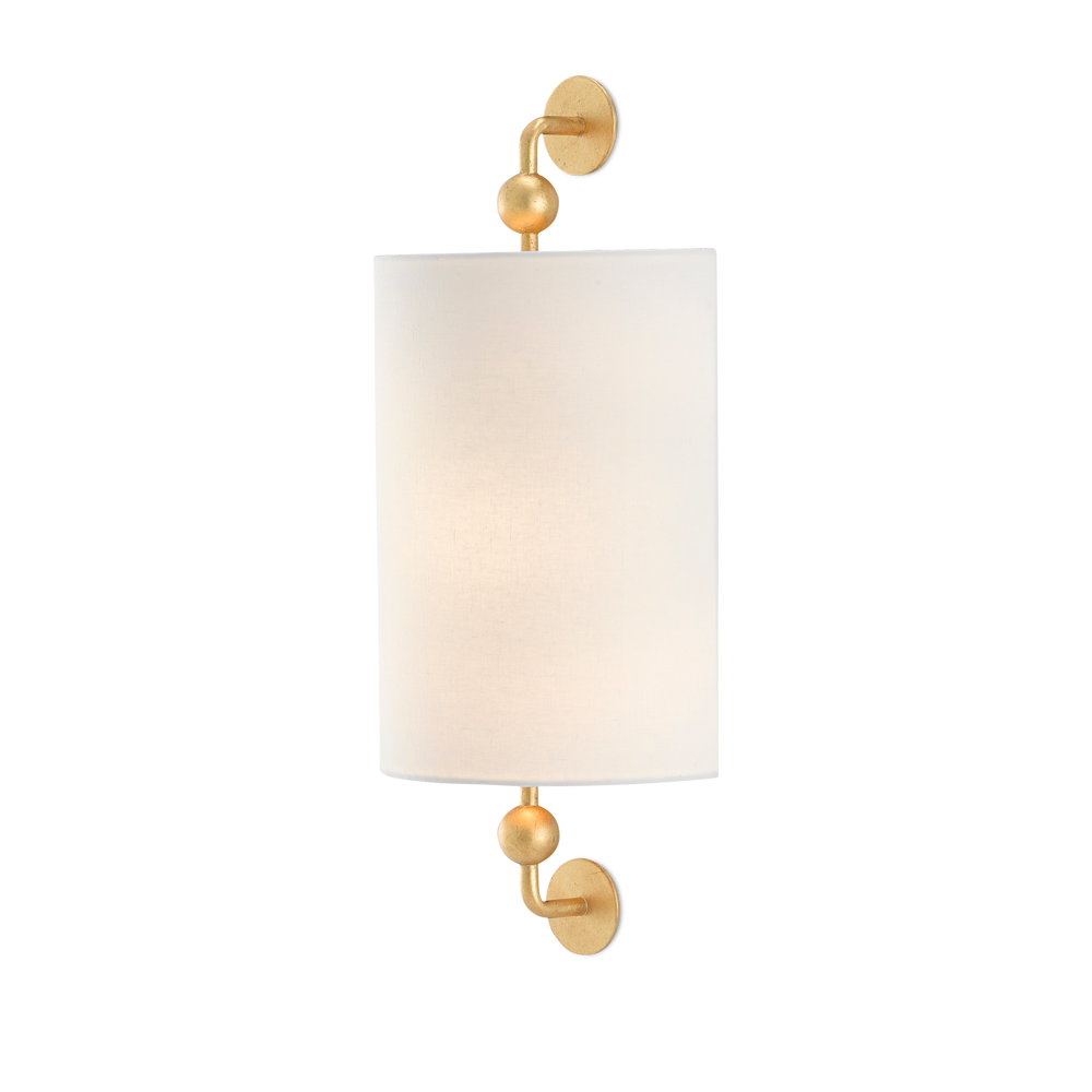 Tavey Gold Wall Sconce.
