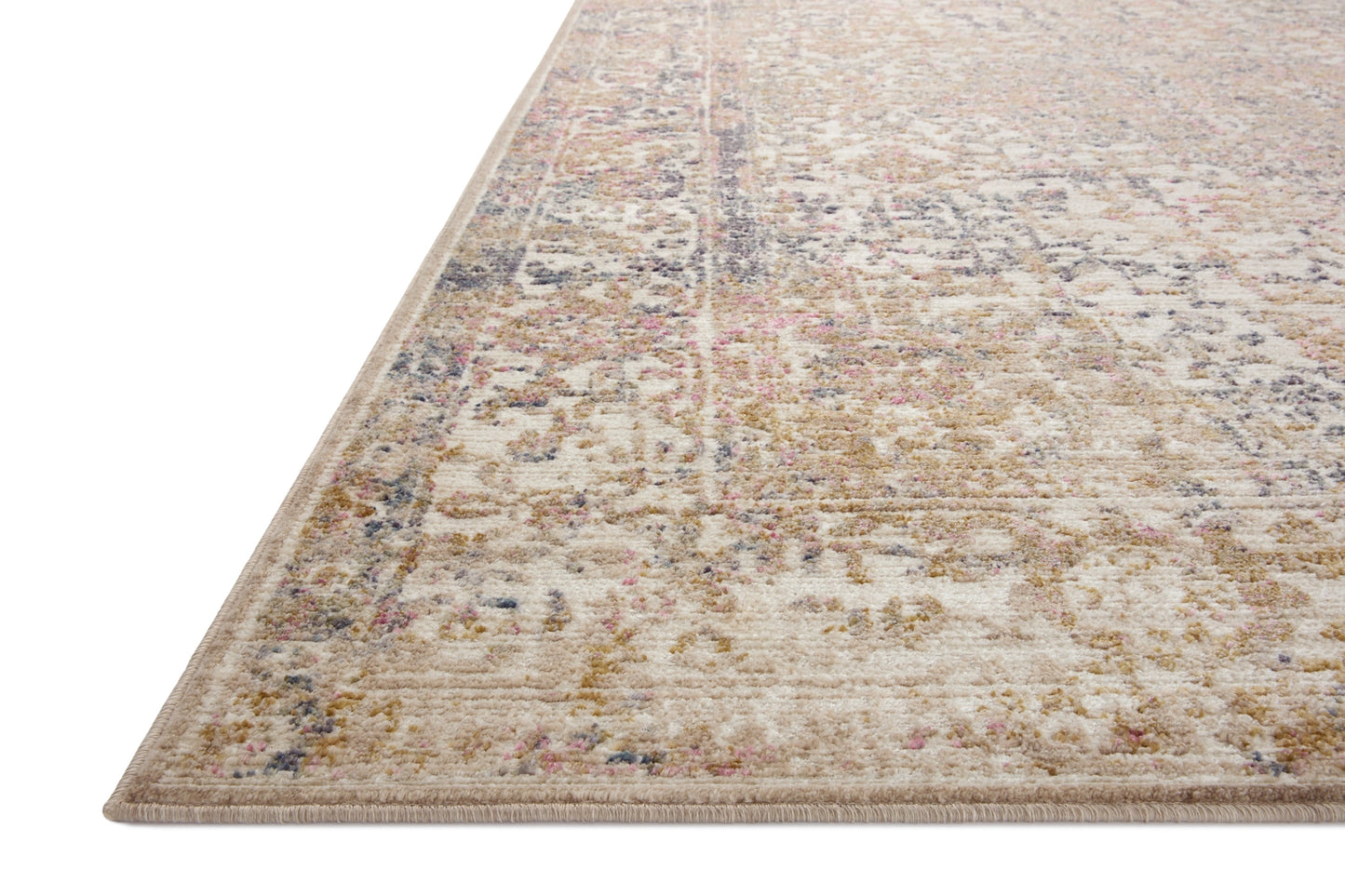 Loloi Indra Ivory / Multi 2'-6" x 4'-0" Accent Rug