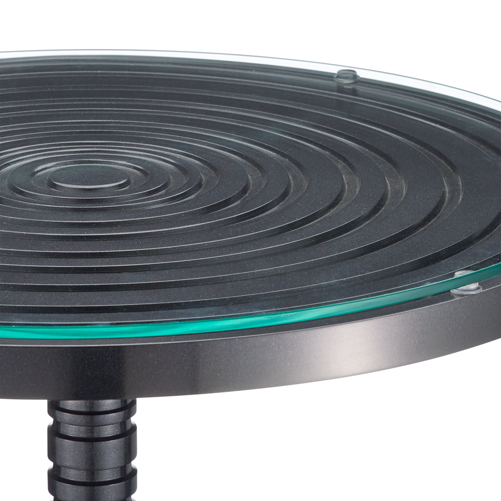 Erno Black Accent Table
