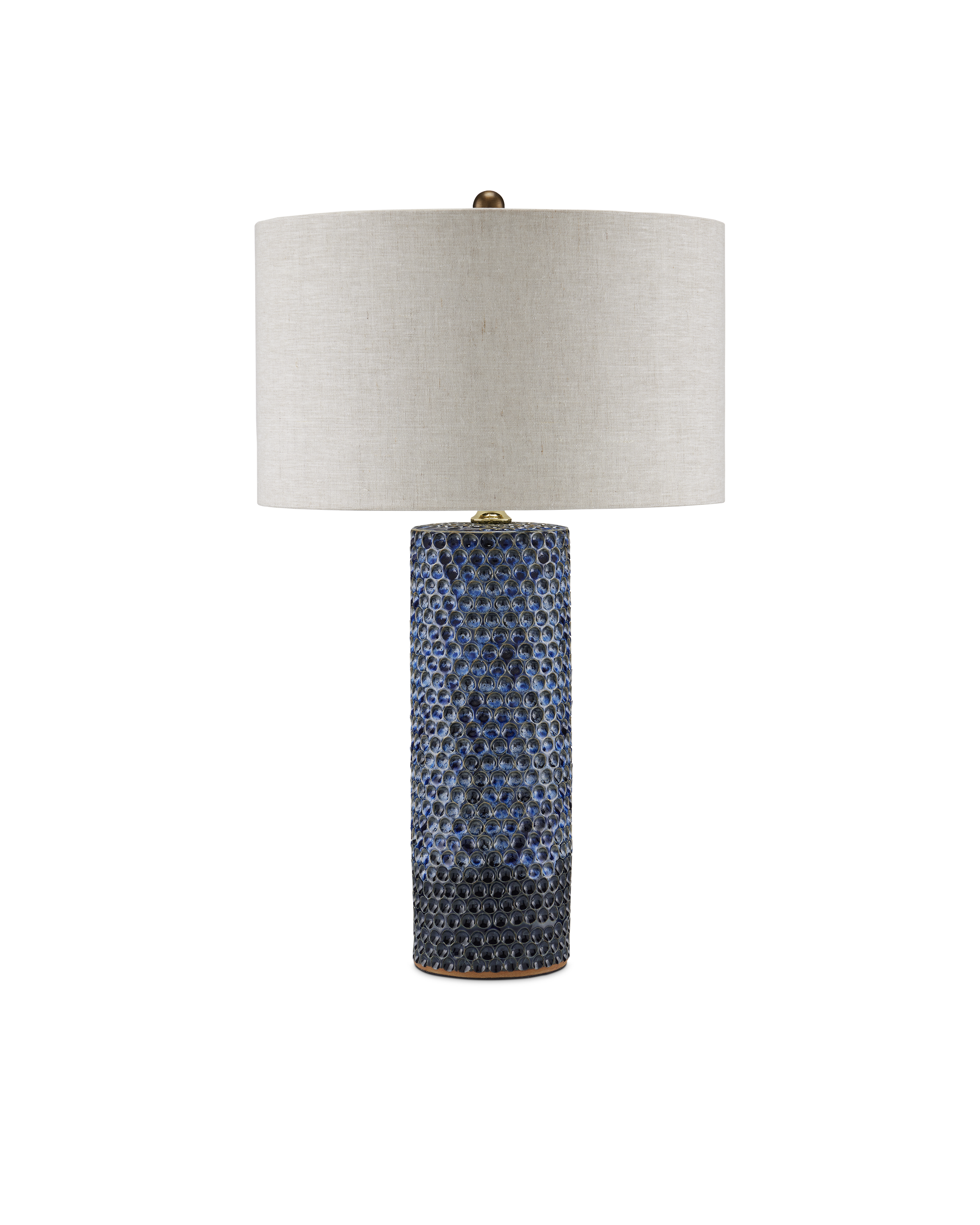 Polka Dot Blue Table Lamp