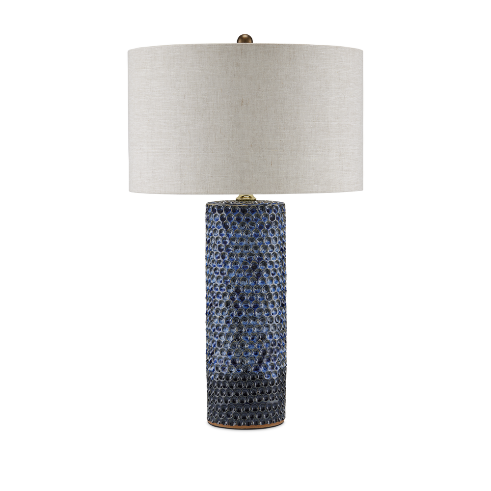
                      
                        Polka Dot Blue Table Lamp.
                      
                    