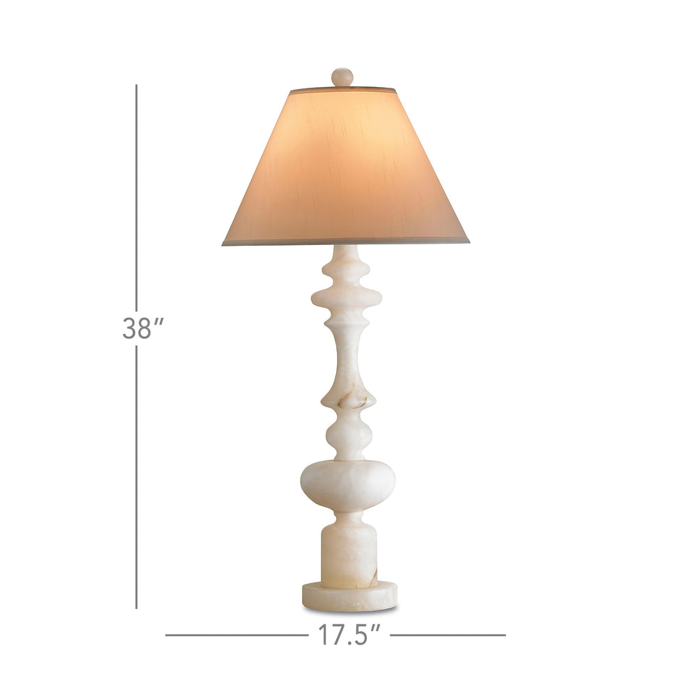 
                      
                        Farrington White Table Lamp.
                      
                    