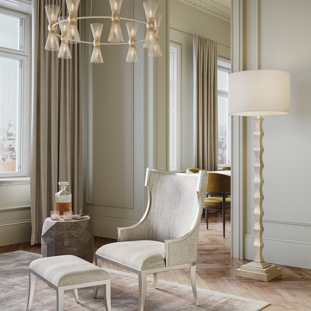 Kendall Dove Gray Accent Table.