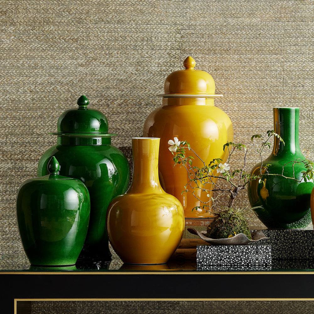 Imperial Green Ginger Jar.