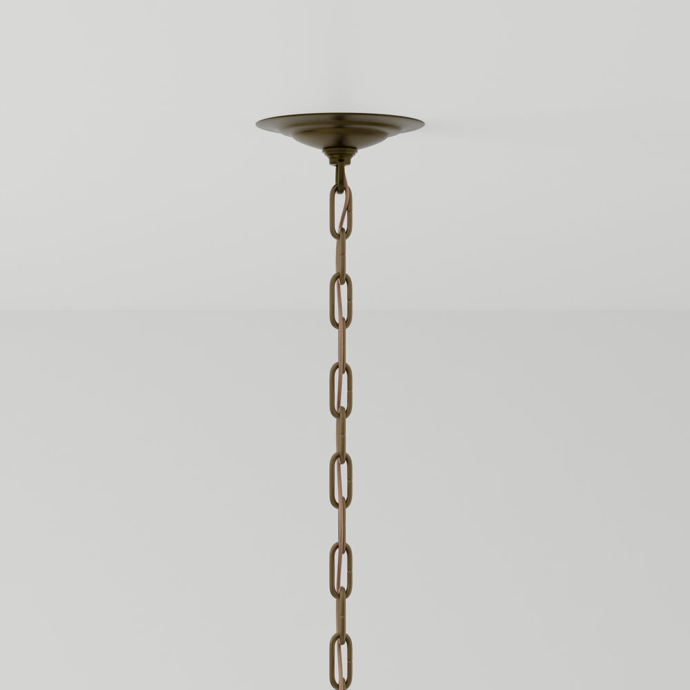 
                      
                        Earthshine Large Brass Pendant.
                      
                    