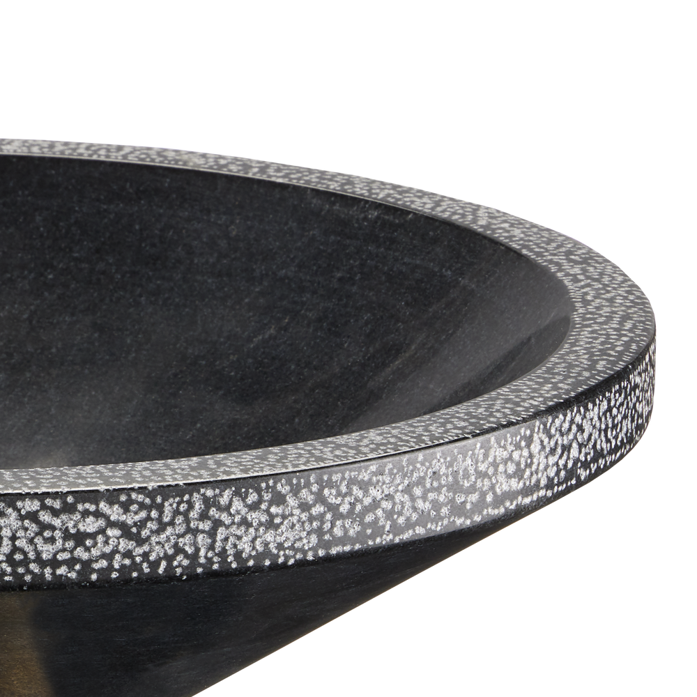 Vincent Black Marble Bowl