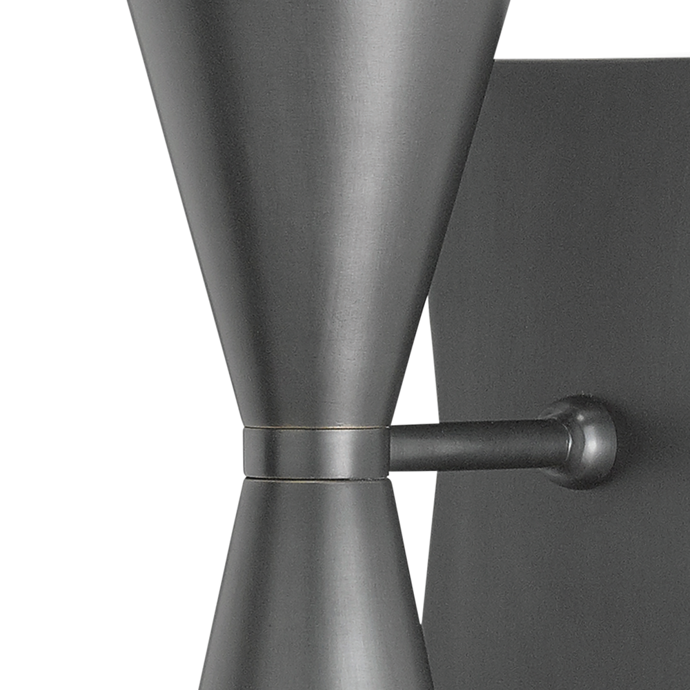 Gino Black Wall Sconce