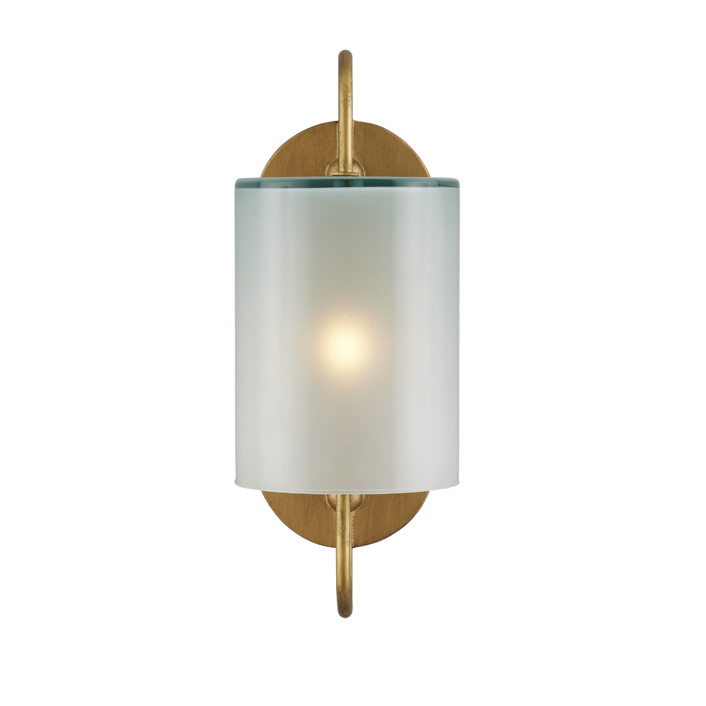 
                      
                        Glacier Brass Wall Sconce
                      
                    
