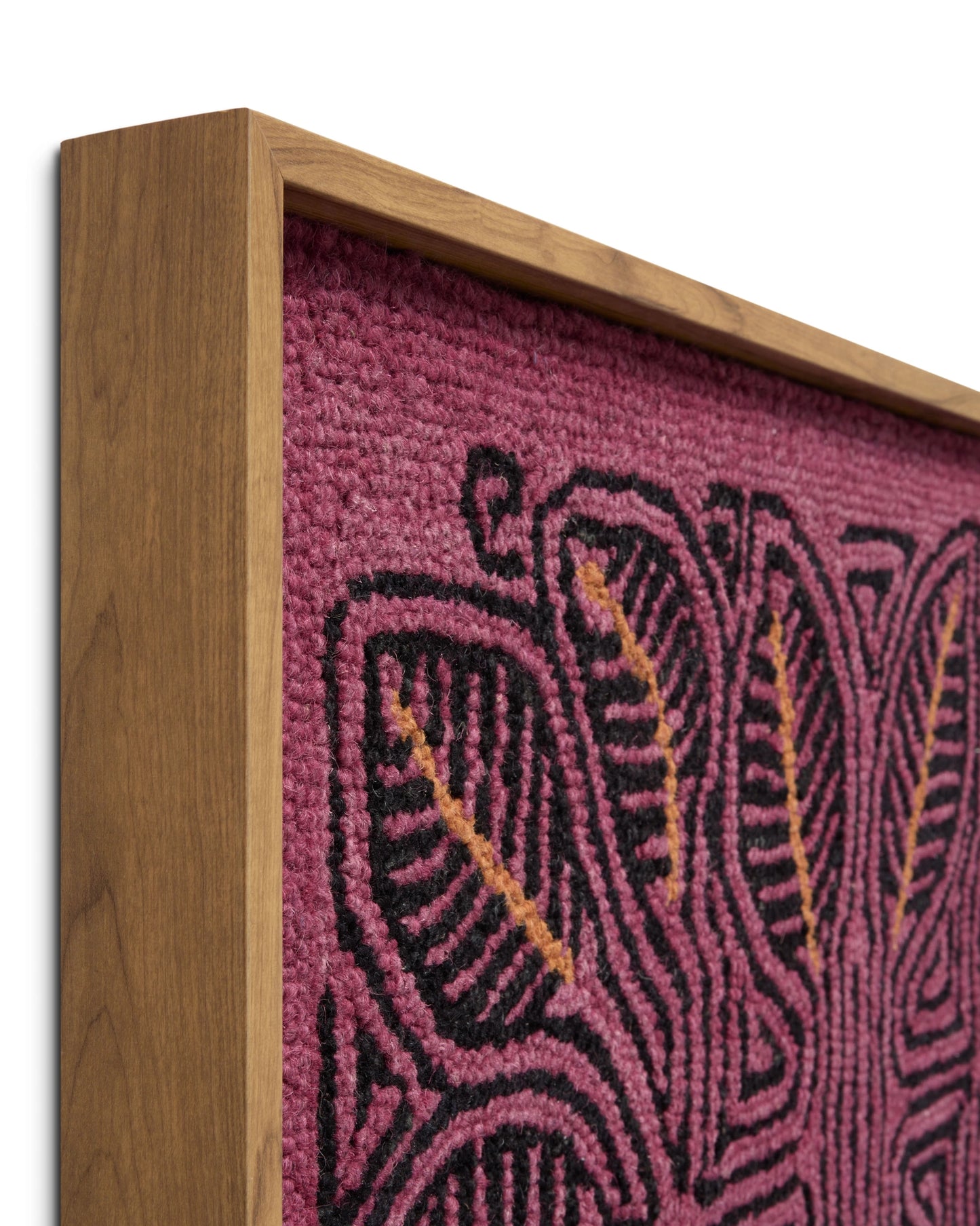 Loloi Cocora Pink / Black 3'-2" X 2'-2" Wall Art