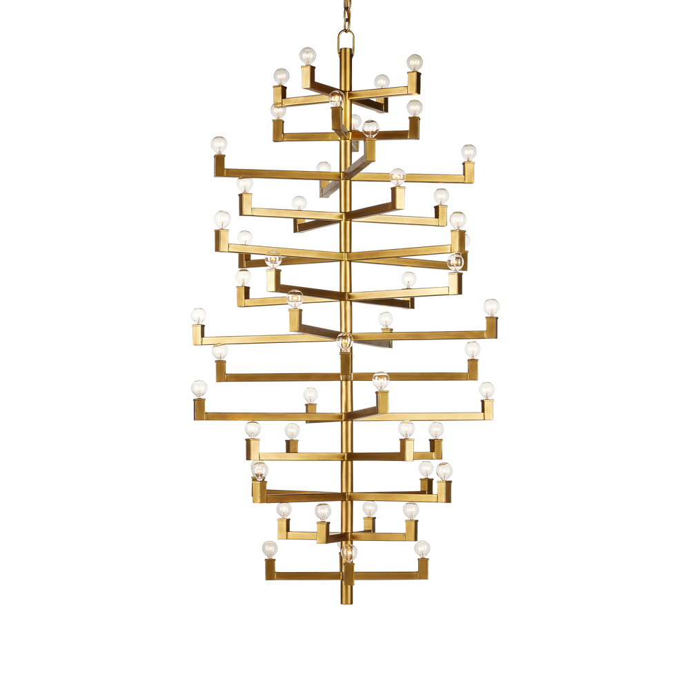 
                      
                        Andre Grande Brass Chandelier
                      
                    