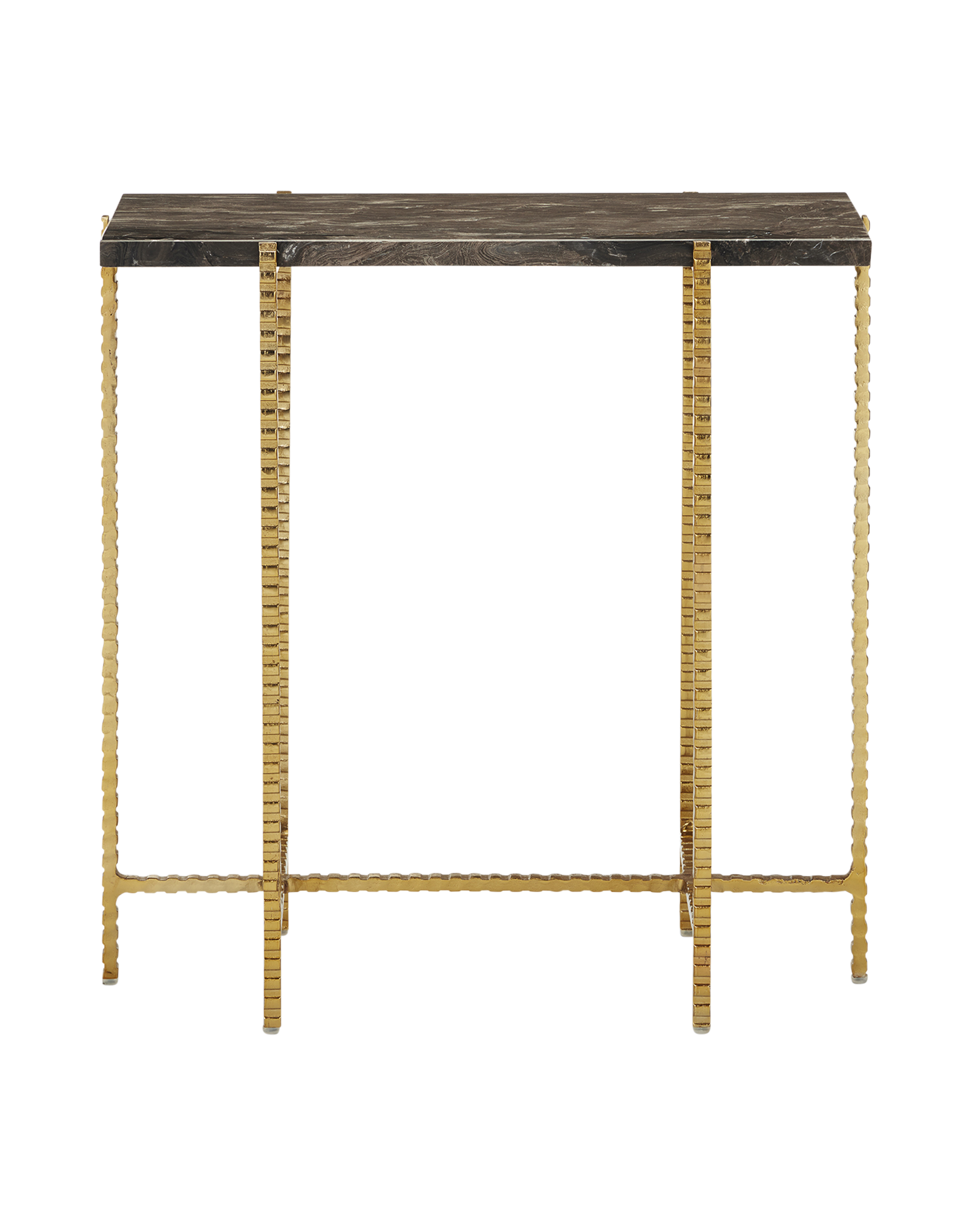Flying Marble Gold Side Table - Thumbnail 4