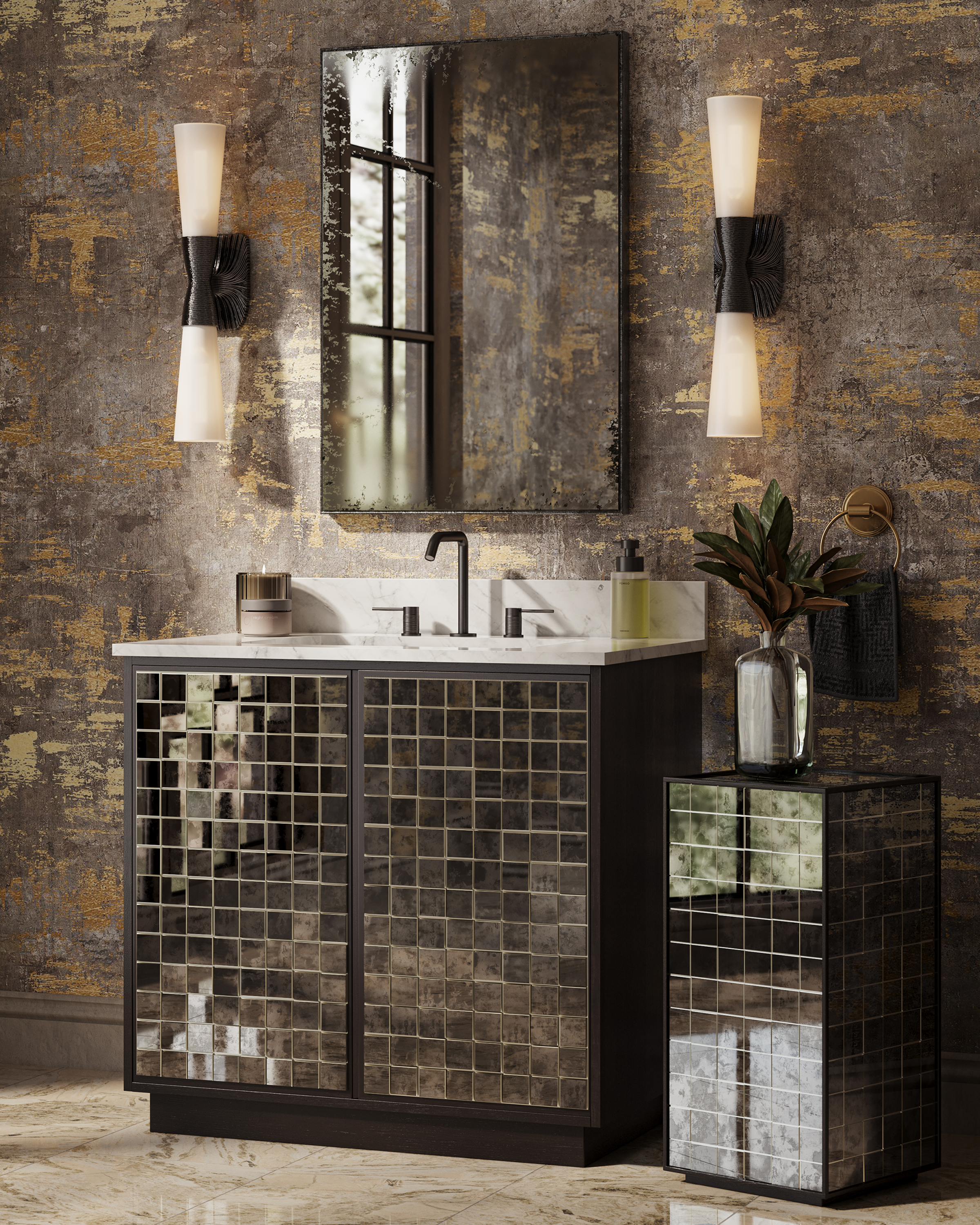 Currey & Company Rene Mirror - Thumbnail 3