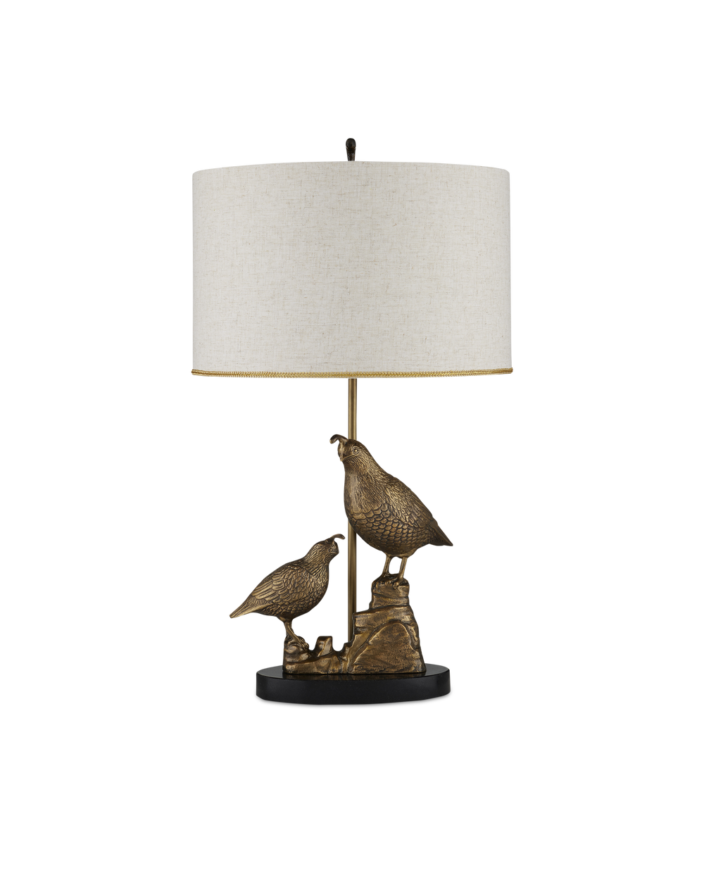 Codorniz Brass Table Lamp.