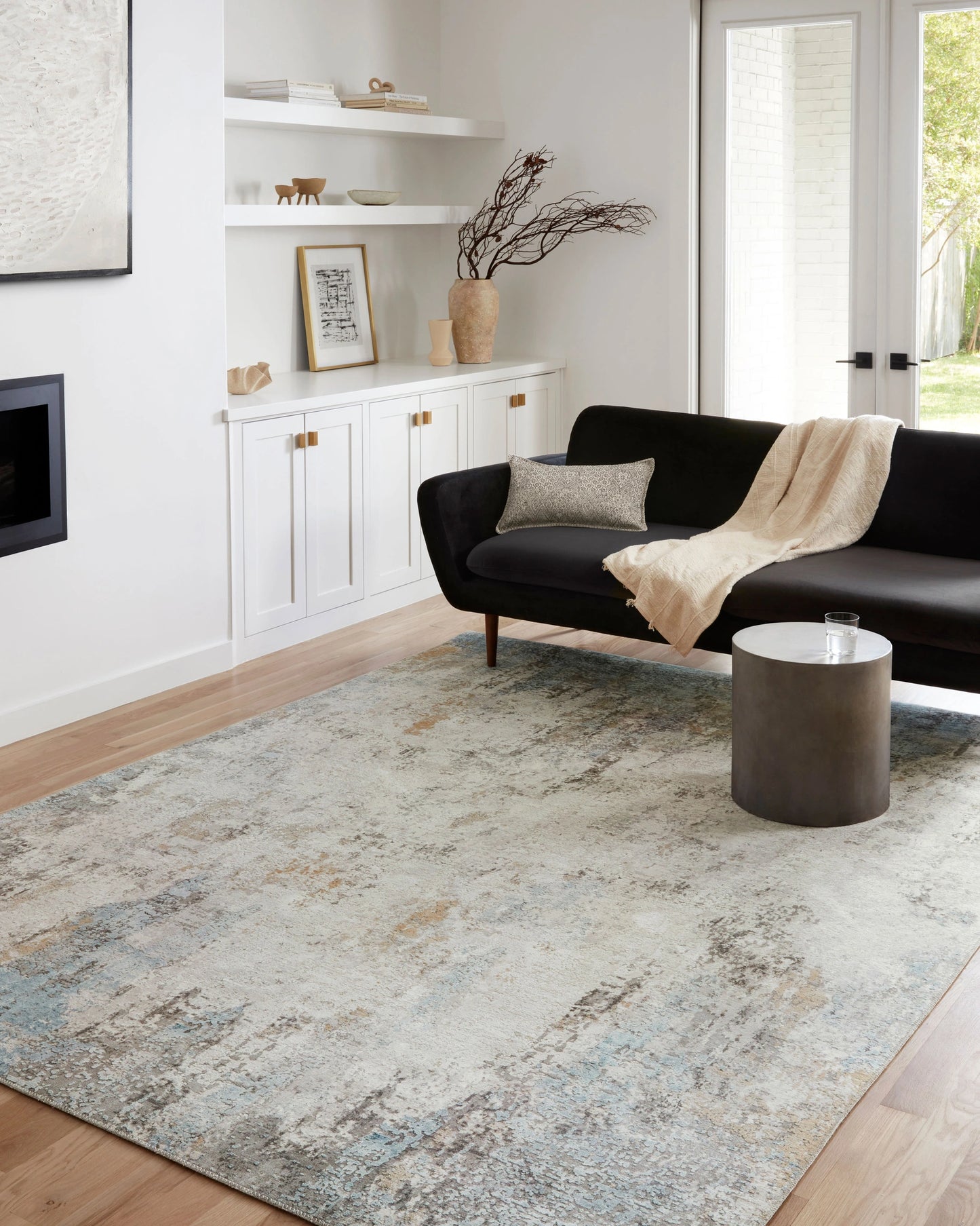 Loloi Drift Antique / Multi 3'-6" x 5'-6" Accent Rug