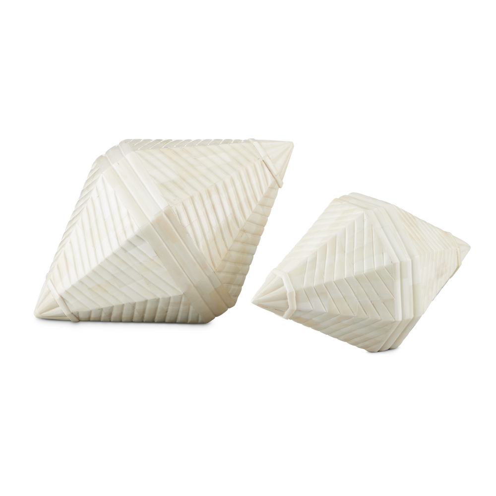 
                      
                        Pavi Bone Prism Set of 2.
                      
                    