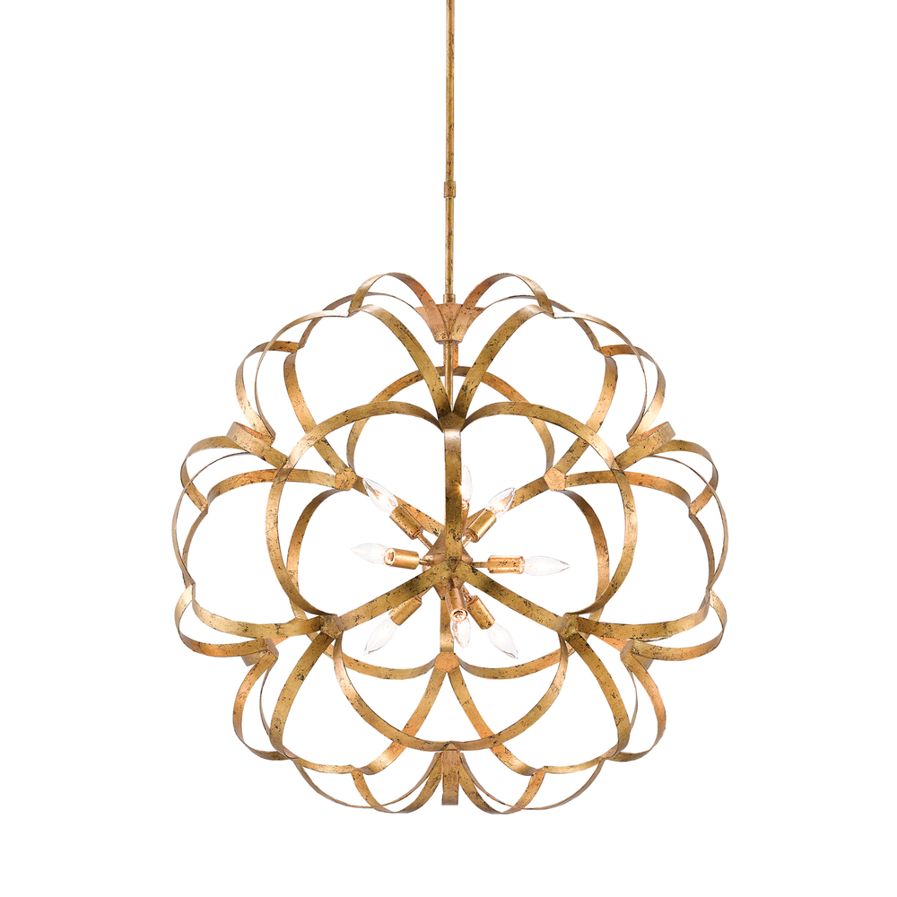 
                      
                        Sappho Gold Orb Chandelier
                      
                    