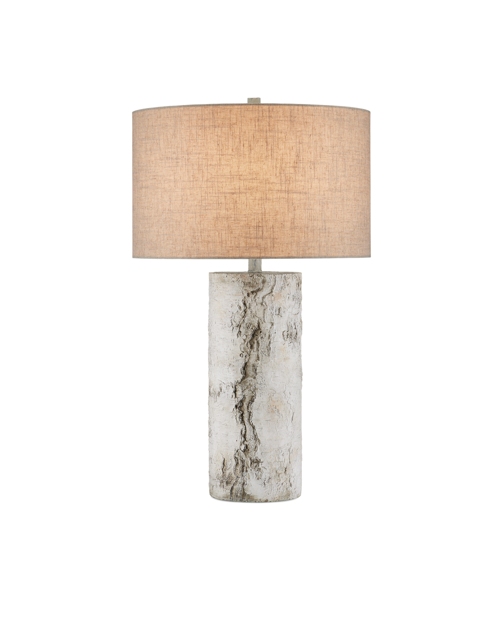 Faux Birch Table Lamp.