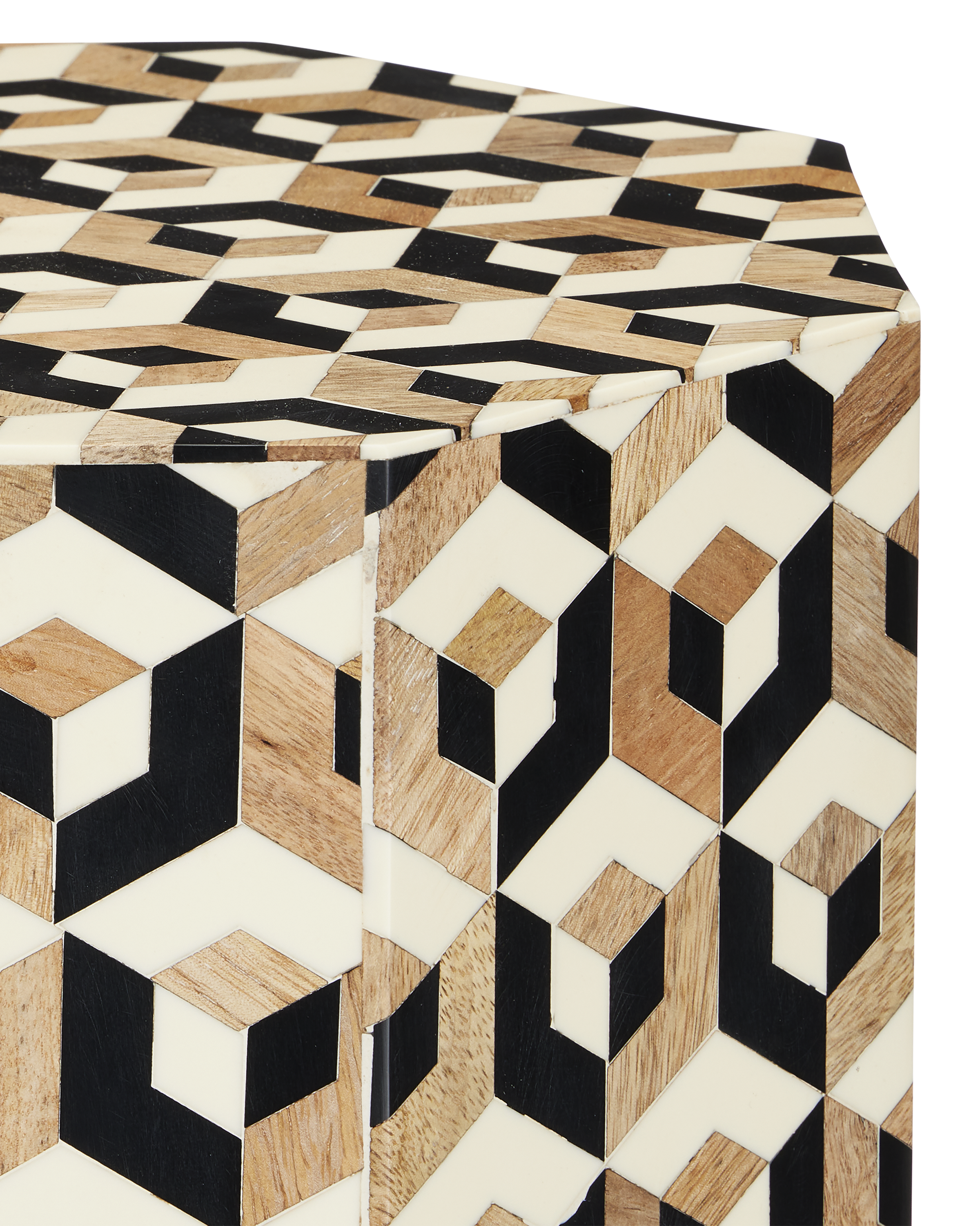 Currey & Company Geo Accent Table - Thumbnail 4