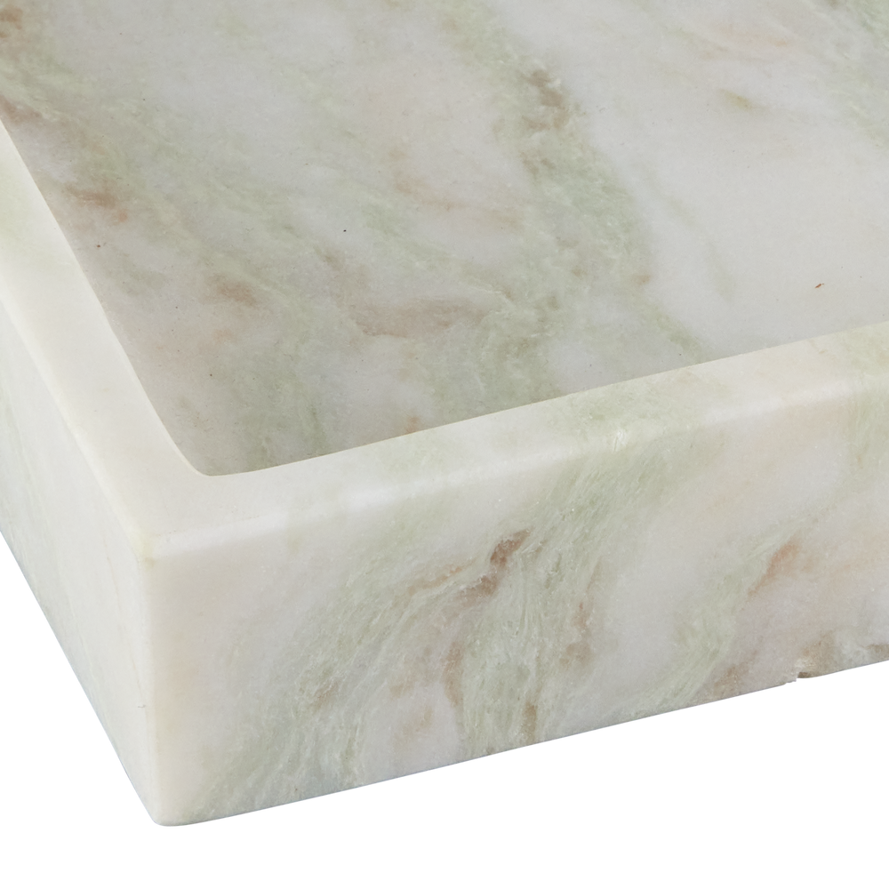 
                      
                        Bilbao Onyx Square Tray.
                      
                    