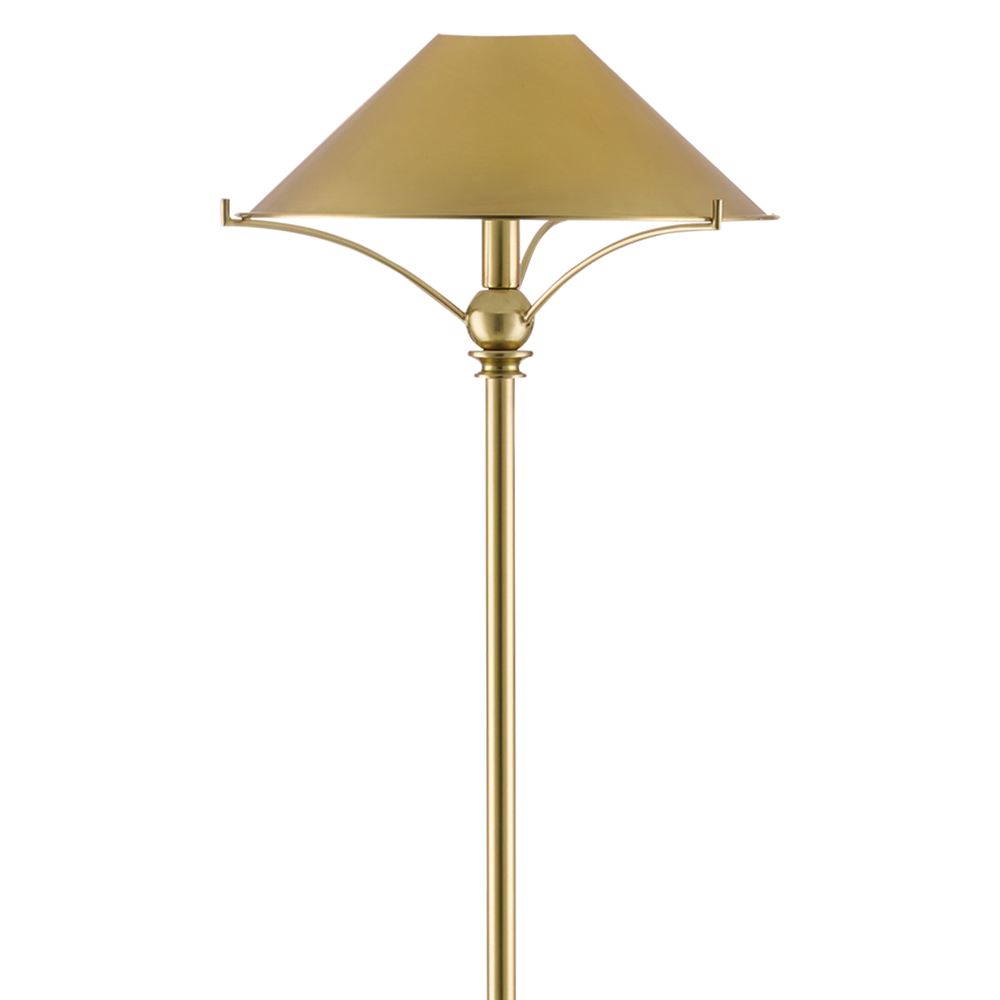 Maarla Brass Floor Lamp