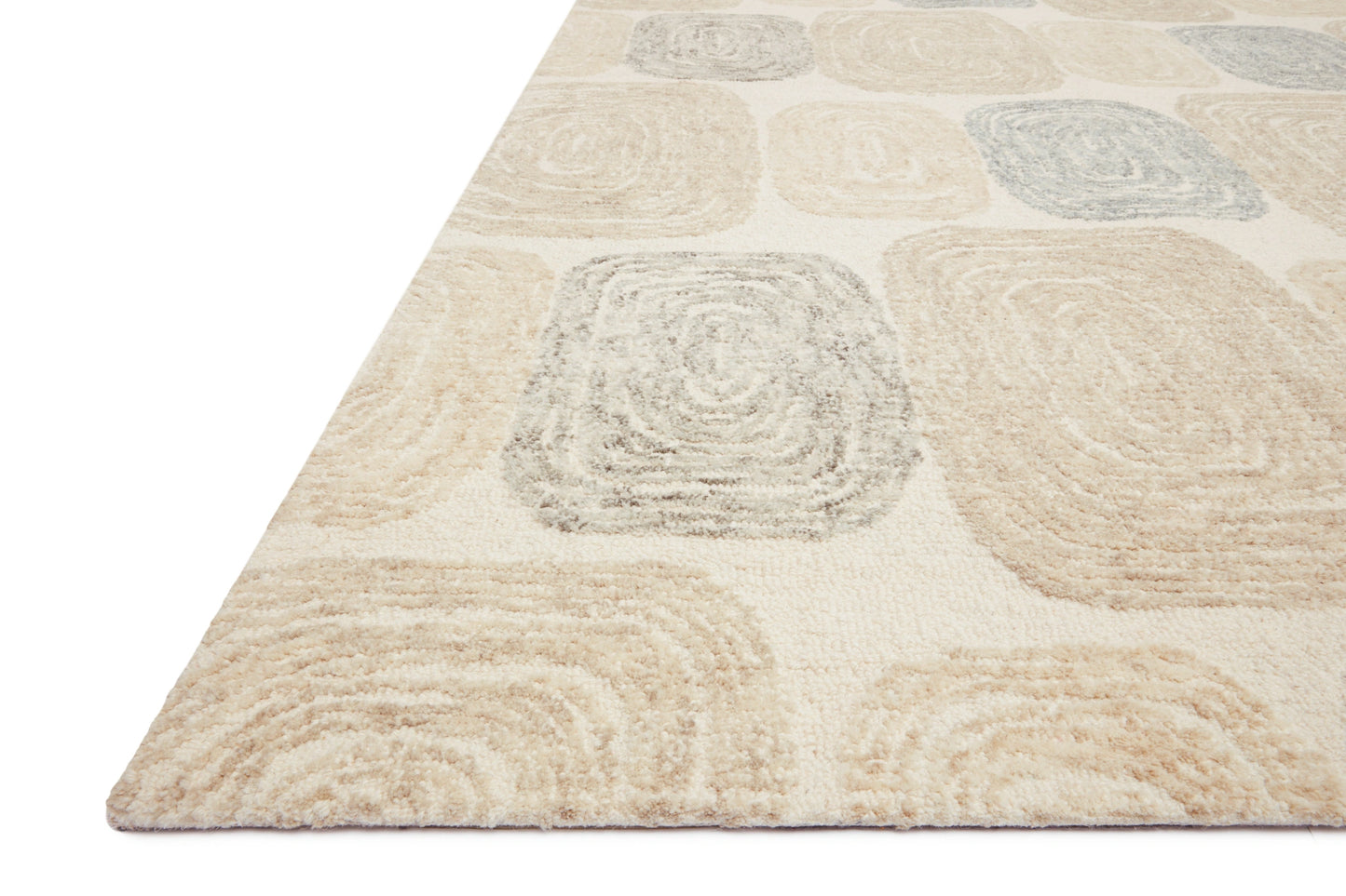 Loloi Milo Teal / Neutral 2'-3" x 3'-9" Accent Rug
