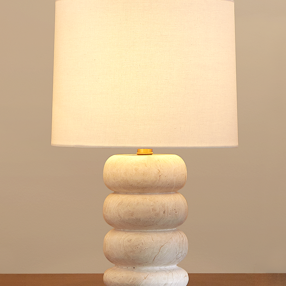 
                      
                        Girault White Table Lamp.
                      
                    